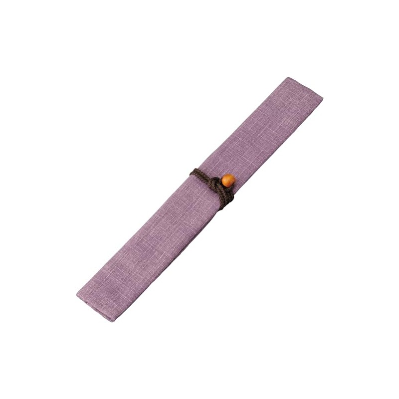 Kawai Japanese Traditional Color Chopsticks Bag Mauve Size: Approx. W7.5
