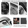 Sunglass Holders for Car Sun Visor,Magnetic Leather Eyeglass Hanger Clip