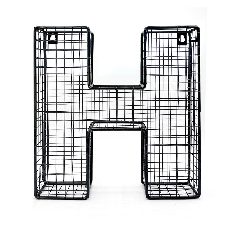 Wine Cork Holder Metal Display Collector Full Alphabet Display Letters