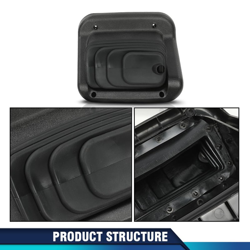 PIT66 4X4 Transfer Case Manual Shifter Boot Compatible with Ford