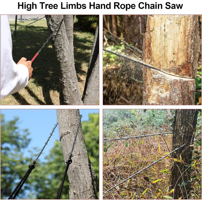 High Limb Rope Saw 55 Inch Rope Saw for Tree
