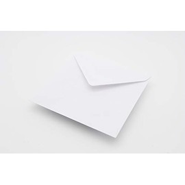 White 6x6 (155x155mm) 100GSM Envelopes (Pack of 25,50,100,250,500,1000)