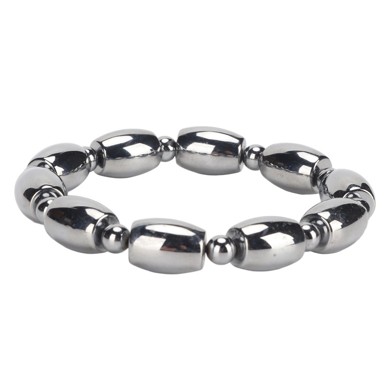 Terahertz Bracelet Relieve Fatigue Promote Circulation Bucket Round Shapes Beads