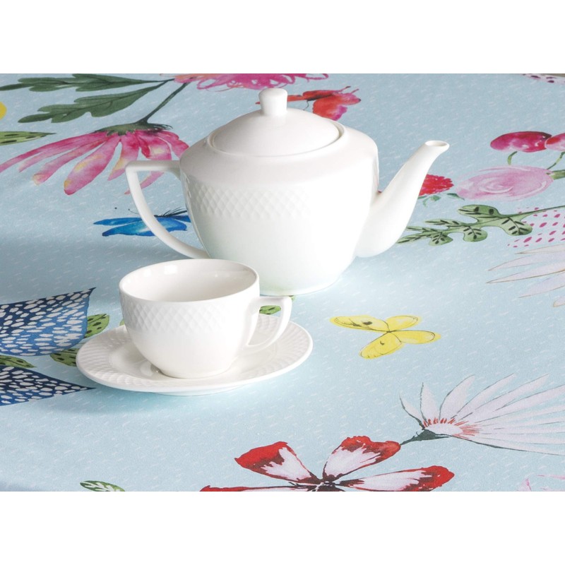 Maison d' Hermine Tablecloth 100% Cotton Table Cover Decorative Washable