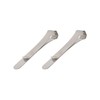 Slip-on Stainless Steel Clasp, Medium, Set of 2 DAS-1501 Clips,