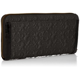 ANNA SUI Serpan Women's Long Wallet, Black