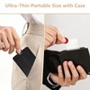 4 PCS 3X Fresnel Magnifying Glass, Portable Credit Card Magnifier