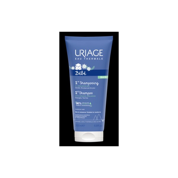 URIAGE BEBE 1ST SHAMPOO WITH ORGANIC EDELWEISS 200ML