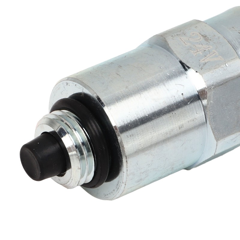 24V Flameout Solenoid Valve Lightweight Rustproof Strong Strength Sensitive Fit