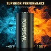 POWEROWL CR123A 3V Lithium Battery 6 Count, High Capacity 123
