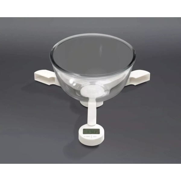 Joseph Joseph 40071 TriScale Compact Folding Digital Kitchen Food Scale,