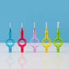 Curaprox Cepillos interdentales CPS 09 Prime, Recambio, 8 Piezas, Amarillo,