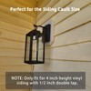 Siding Mounting Block, 8141DBL Siding Mounting Kit with Built-in Electrical