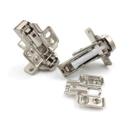 LIKERAINY 135 Degree Angle Hinges Mitre Hinge with Damping 35 mm Soft Close Door Hinge for 45° Mitre Applications Kitchen Cabinet Wardrobe Pack of 2