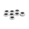 Door Rollers, 8pcs Shower Door Replacement Rollers Bathroom Glass Door
