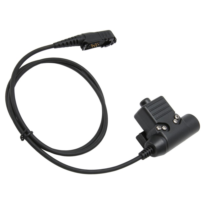 PTT Headset Adapter Push to Talk Connector for Motorola Xir