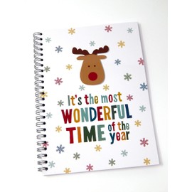Christmas Planner Diary - It's the most wonderful time of the year - Xmas Organiser by Judilicious