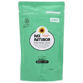 PAX NATURON Shampoo Refill, 16.9 fl. oz. (500 mL)