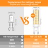 Dimmable G9 LED Bulb 3000K Warm White, T4 G9 6W