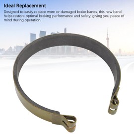 6 Inch Brake Band and Pin Kit, Steel Alloy Brake Band Pin Set Replacement for Go Karts, Yard Cart, Mini Bike