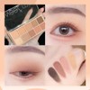 10 Colours Shimmering Matte Eyeshadow Makeup Palette Nude Glittering Pigment