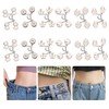 EAEDMY 72PCS Pants Waist Tightener for Jean, Adjustable Pants Button