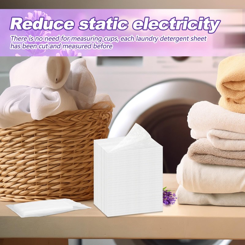Heigble 1000 Count Dryer Sheets Bulk Lavender Scent Fabric Softener