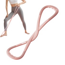 Dehnbänder,Acht Form Kräftigungsseil - Band für Körperformung und Kraftsteigerung für Zuhause Apartment Studio Hotel Outdoor Park und Reisen für Frauen Männer