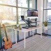 Mount-It! Height Adjustable Stand Up Desk Converter, 38” Wide Tabletop