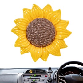 Sunflower Air Freshener Vent Clip,Vehicle Vent Air Freshener Clips | Decorative Car Air Freshener Vent Clips, Long Lasting Air Freshener for Car