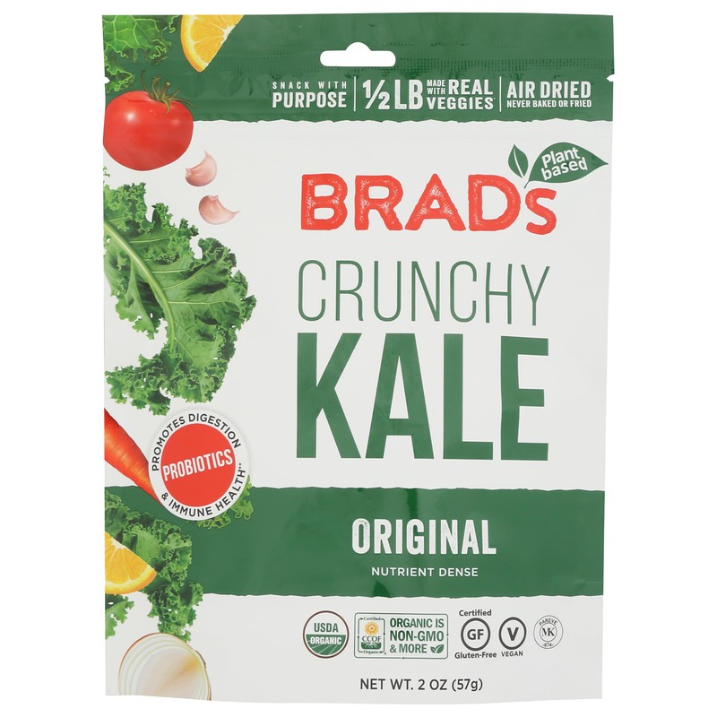 Brads Raw, Chip Kale Vamp Organic, 2 Ounce