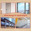 Upgrade T-Shaped Door Draft Stopper, Clear Silicone Seal Strip Weather