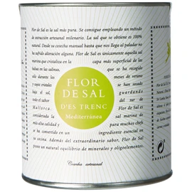 Gusto Mundial Flor de Sal d'Es Trenc Mediterranea Salt 150g | Untreated, Natural Sea Salt from Mallorca | With Mediterranean Herbs