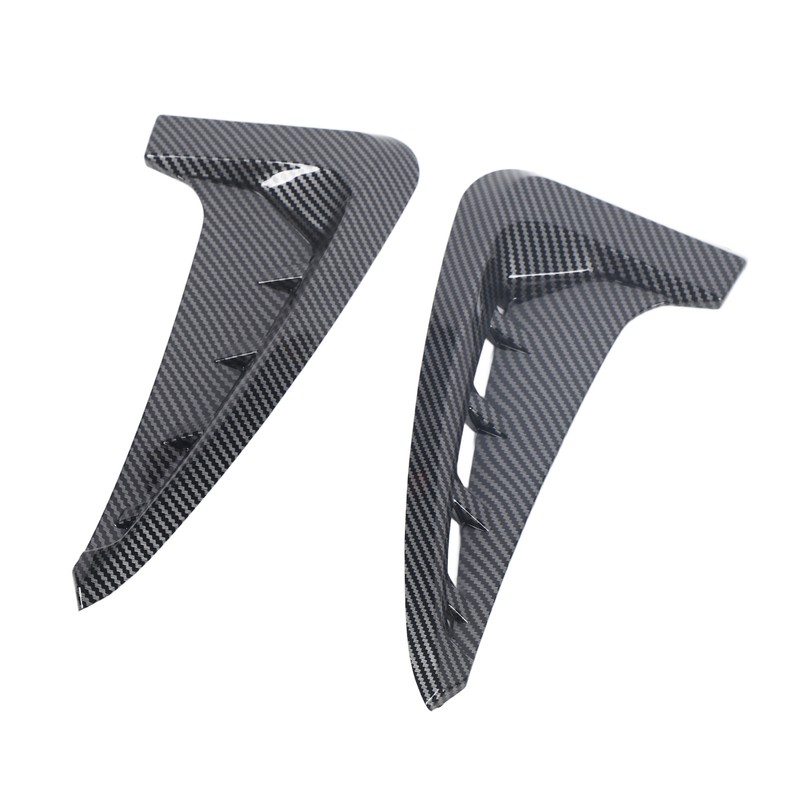 2PCS Car Front Side Air Vent Cover Decorative Gills Side