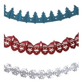 Happy Spring Christmas Garland Merry (Set of 3)