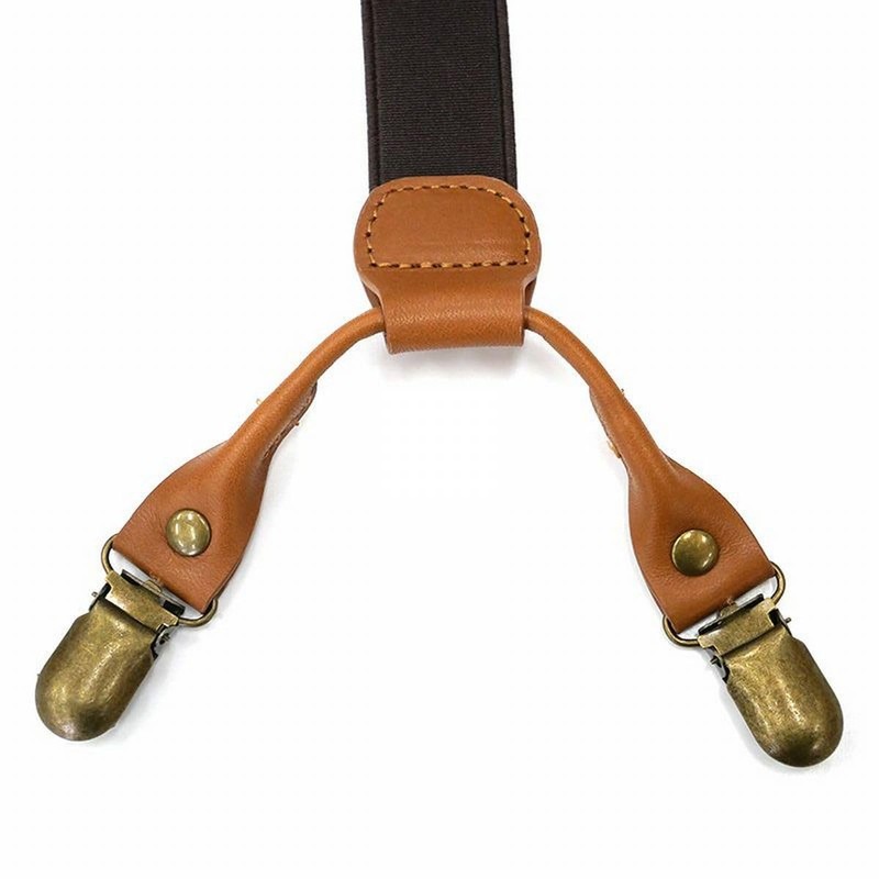 Wachifudo Dayan Cat Jacquard Suspenders, multicolor