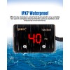 Turbo Boost/Vacuum Gauge Kit -28 in.Hg 40 PSI LED Digital