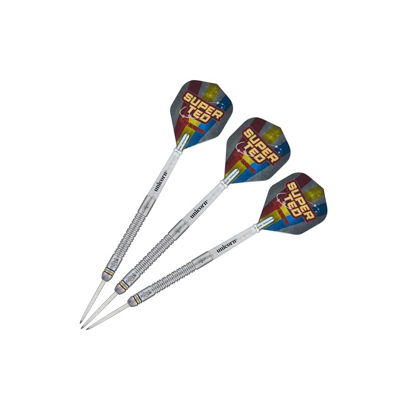 Unicorn Steel Tip Darts Set | Ted 'Super Ted' Evetts
