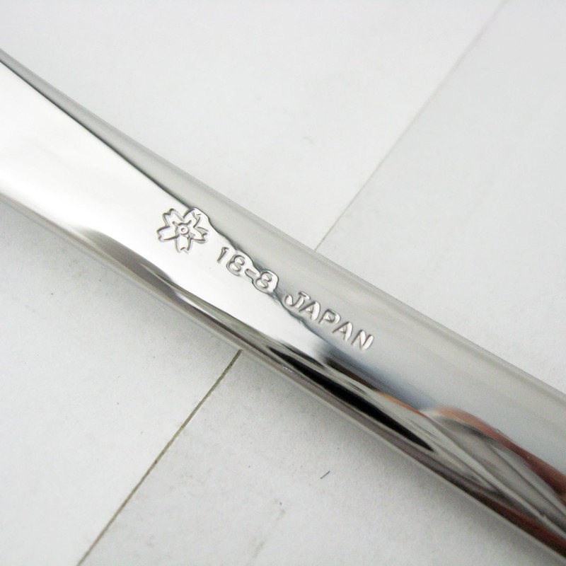 Tsubame Bussan 01406508 Smart Spoon, 18-8 Stainless Steel, L