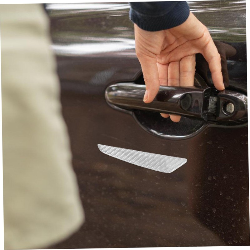 BUGUUYO 4pcs Car Door Protector Anti-scratch Bumper Strip for All