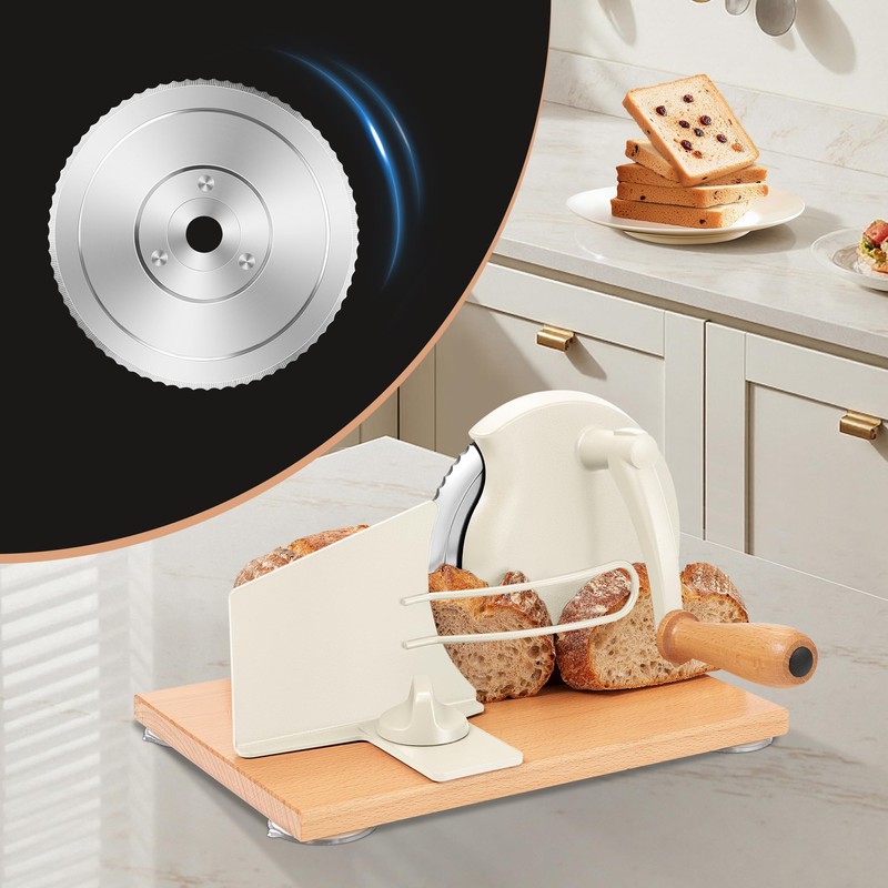 CAWIU 6.6'' Replacement Blade for Manual Bread Slicer, Serrated Stainless