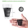 ORIMERC 2-Inch Net Pots for Hydroponics - 100 Pack with