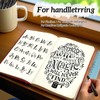 APOGO Hand Lettering Calligraphy Pens: 12 Black Calligraphy Hand Lettering