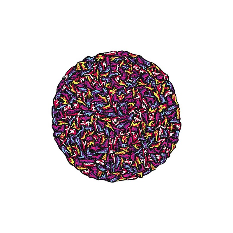 Gift Republic F*cking Hard Puzzle 300 Pieces 60x60cm Round Difficult