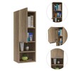 Benicabaly Mila Bathroom Cabinet for Organized Serenity, Two Interior Shelves,