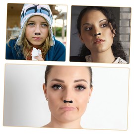 KOMBIUDA Convenient Nose Filters 100pcs Washable Nose Plugs Hypoallergenic Breathable Tape for