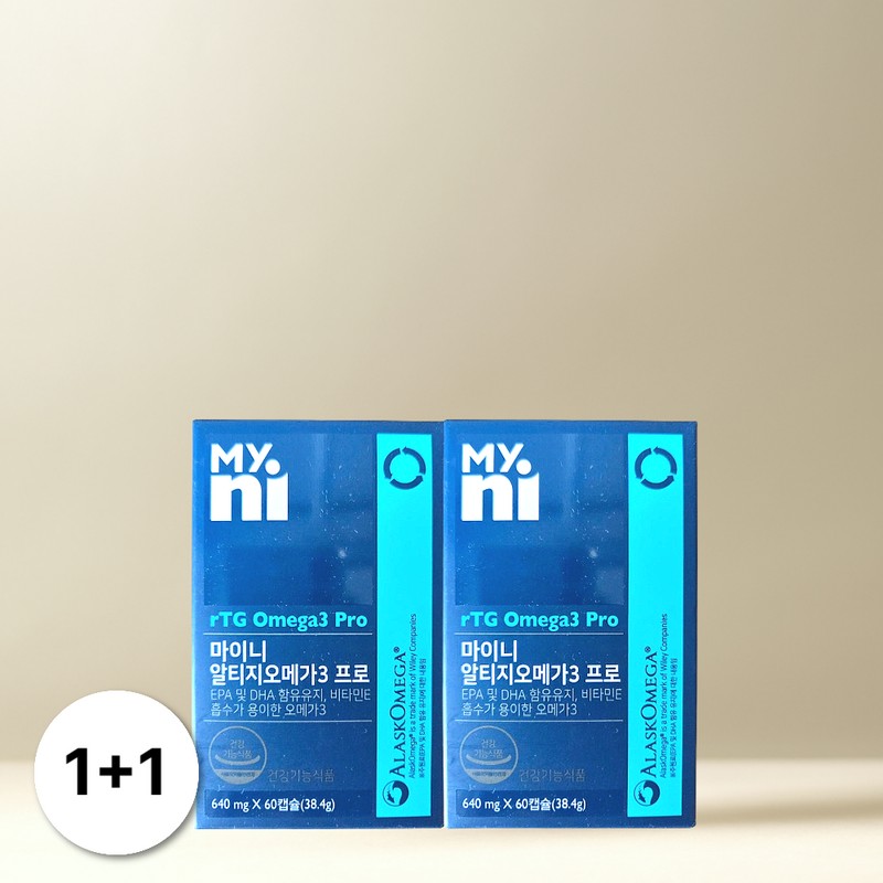 Myny [1+1] Minor Altige Omega 3 Pro Fish Oil 60