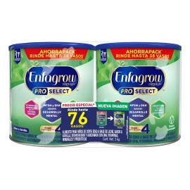 Alimento En Polvo Enfagrow Promental Etapa 4 2 Latas 1.5 Kg Vainilla