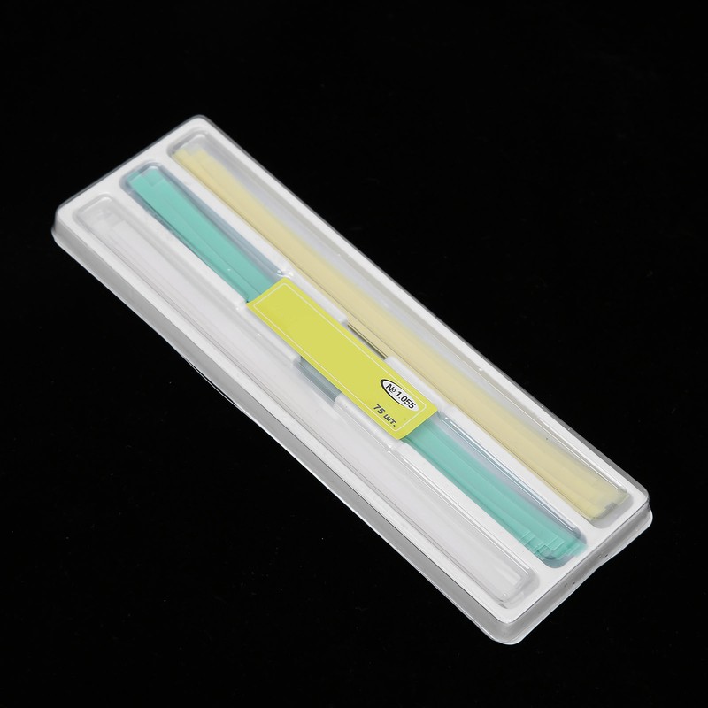 75pcs Dental Abrasive Strips Teeth Polishing Finishing Gloss Detal Supply