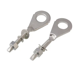 2pcs Motorcycle Chain Adjuster Tensioner Works for Honda Model XR50R XR70R CRF70F CRF80F CRF100F CT70 XL75 XL80S XL100S XR100 (Replace 95014-10010)